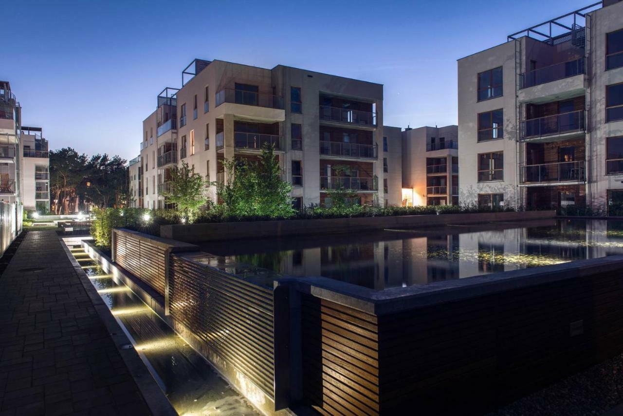 Nadmorski Dwor Wood Apartment Danzig Exterior foto