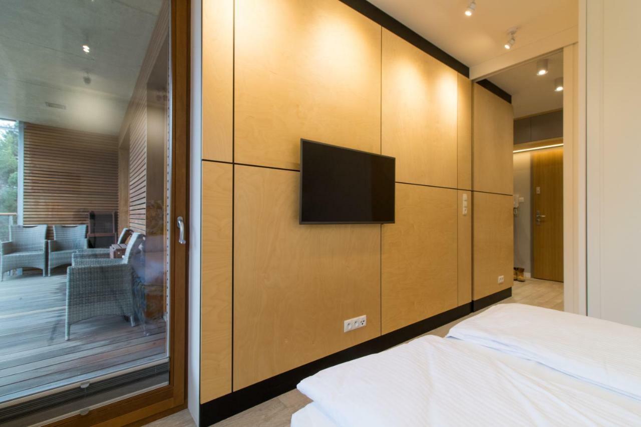 Nadmorski Dwor Wood Apartment Danzig Exterior foto